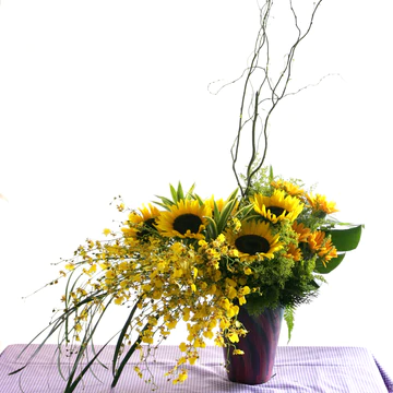 KFA0010 Sunshine Blooms | Sunflowers Table Flower
