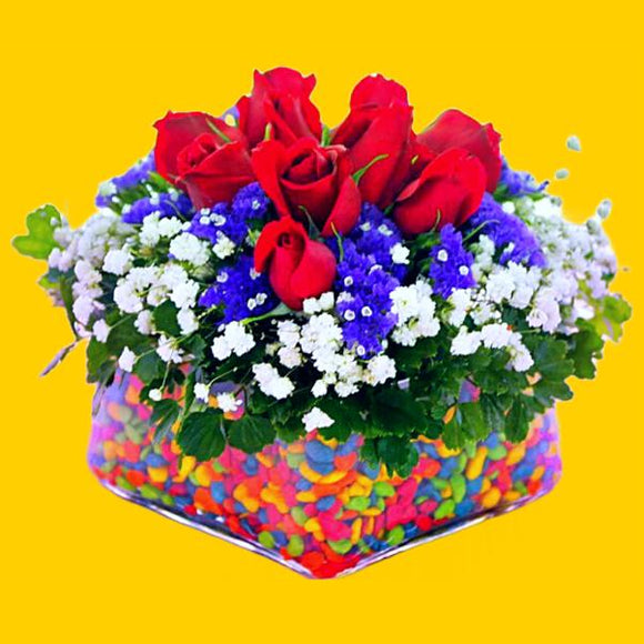 KFA0015 | Roses Table Flower