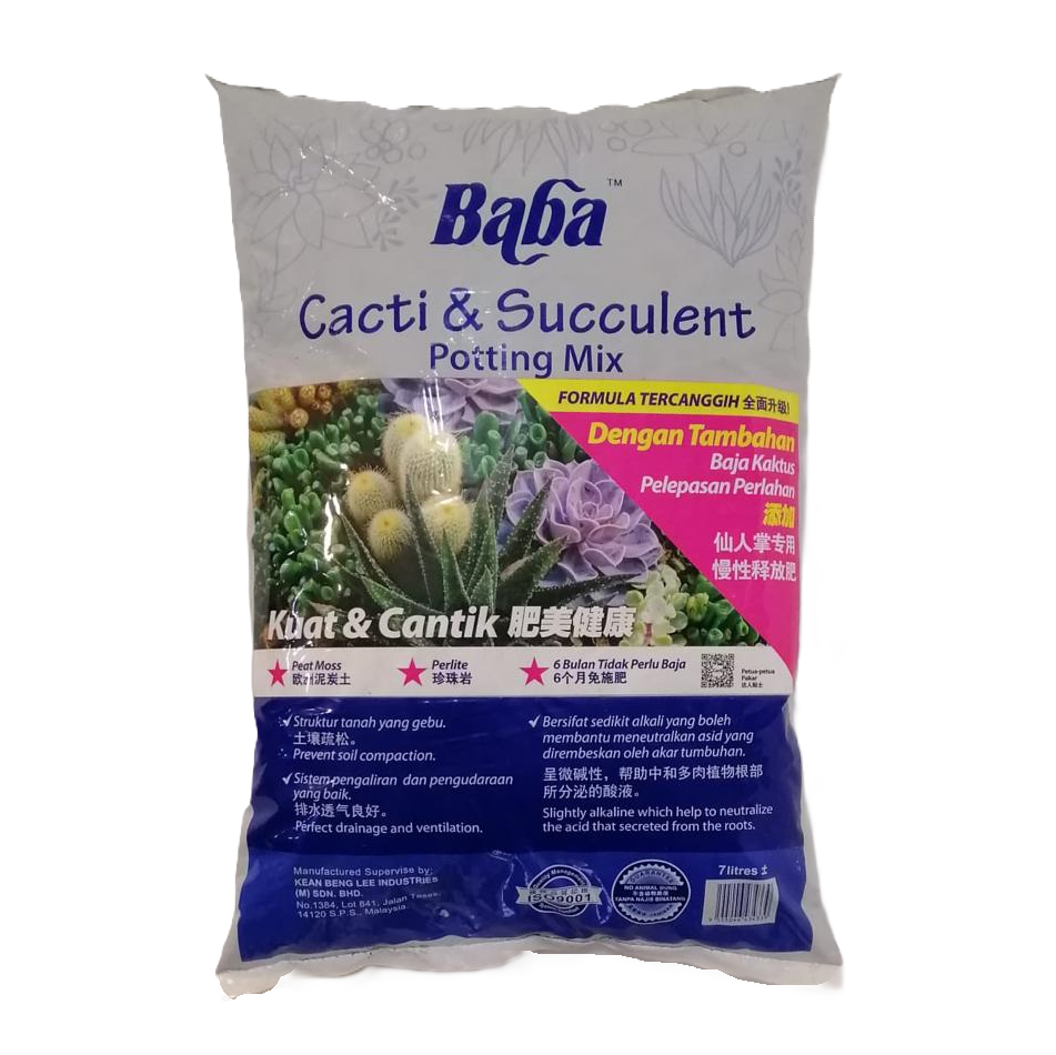 baba cacti & succulent potting mix NS013 Baba Cacti & Succulent Potting Mix
