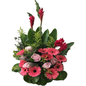 KFA0089 | Roses and Gerberas Table Flower