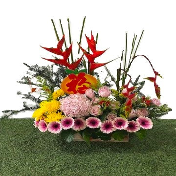 KFA0100 | Roses and Gerberas Table Flower