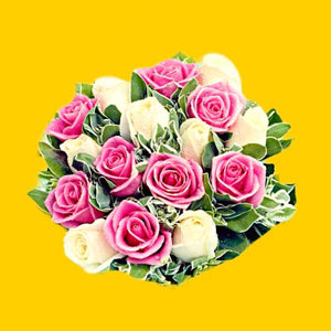 KHB0087 Blush | 16 Roses Bouquet